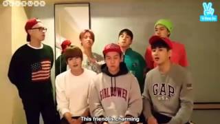 [ENG SUB] 150922 Block B V app "Ordinary Love" [1_2]
