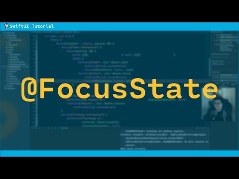 How to use the @FocusState property wrapper in SwiftUI thumbnail
