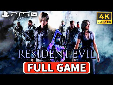 RESIDENT EVIL 6 - Full Gameplay Walkthrough | FULL GAME (PS5 PRO 4K60FPS)