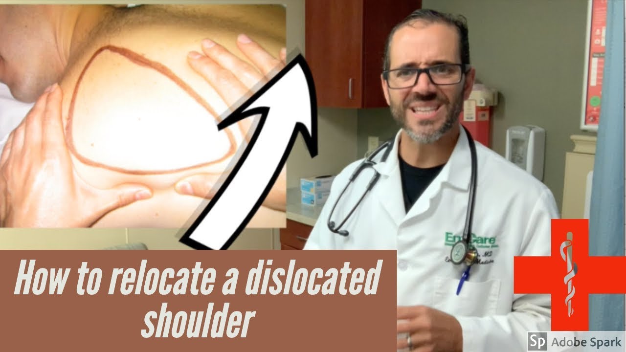 **How to put a shoulder back**