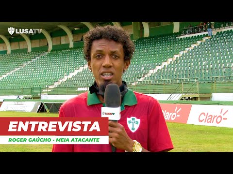 Entrevista com o meia atacante Roger Gaúcho - GUARANI 0 x 5 PORTUGUESA - 04/11/2020 || LUSA TV