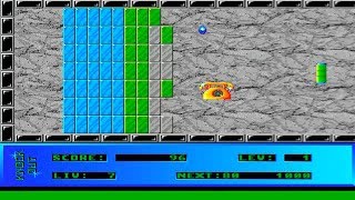 AMIGA Knockout Knock Out OTHERGAMEBy Horst Spierling SIDEWAYS HORIZONTAL BREAKOUT BREAK OUT ARKANOID