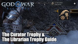 God of War Ragnarok - The Curator Trophy Guide (Collect all 43 Artifacts)