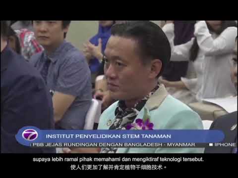 First Plant Stem Cell Research Institute in Southeast Asia Malaysian Television