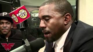 KANYE WEST/PUSHA T FREESTYLE ON THE FUNKMASTER FLEX SHOW