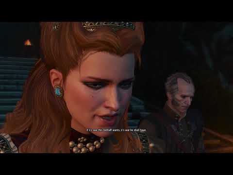 Anna Henrietta is impatient with Geralt (The Night of Long Fangs)