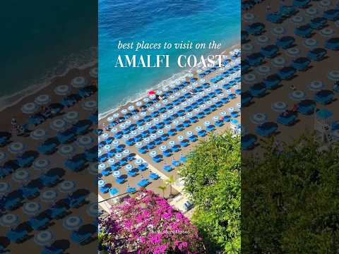 Best places to visit on the Amalfi Coast 🍋🇮🇹