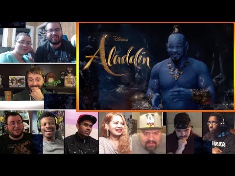 Disney's Aladdin Special Look (2019) REACTIONS MASHUP