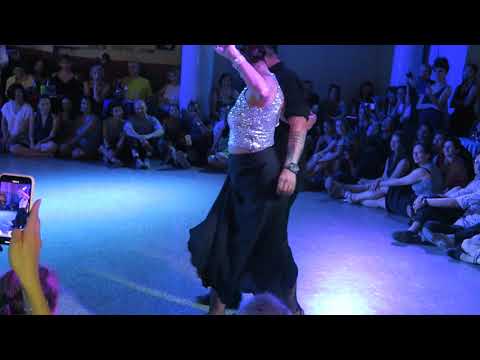  Moira Castellano  and  Mariano Frumboli  are  dancing  to  a  nontraditional song  in  2020