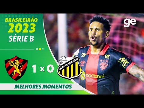 Gols e lances de Sport x Novorizontino