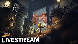 Little Nightmares: 2 SPOOKY 4 ME | TripleJump Live