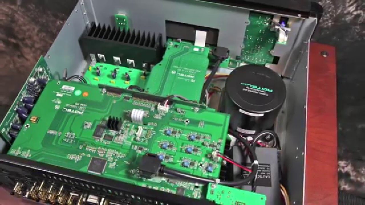 video Amply xem phim Rotel RSP-1582 chính hãng 0