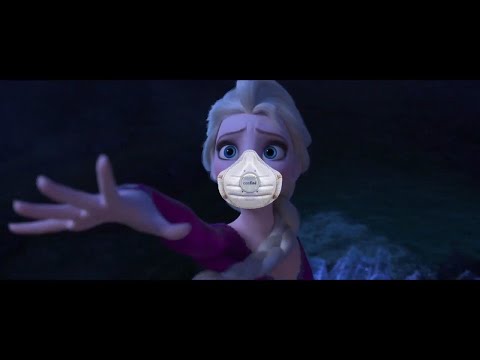 Enfermé, Confiné : Parodie Reine des neiges.