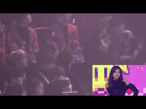 seoul music awards 2017 BTS ASTRO GOT7 reaction to TWICE