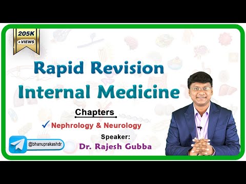 Rapid revision Internal medicine (Nephrology and neurology)