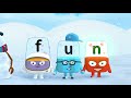 Alphablocks S03E02 Snowman