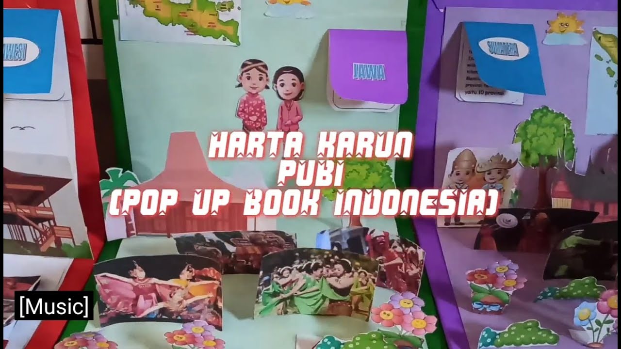 Harta Karun PUBI (Pop Up Book Indonesia) Solusi Asyik Penanaman Karakter Pelajar Pancasila