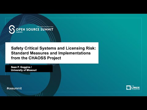 Safety Critical Systems and Licensing Risk: Standard Measures and Implementations...