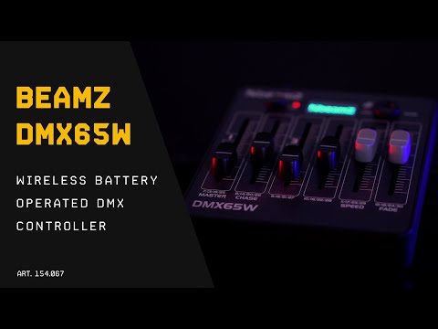 Contrôleur DMX sans fil, sur batterie - DMX65W