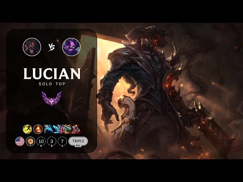 Lucian Top vs Kennen - NA Master Patch 13.24