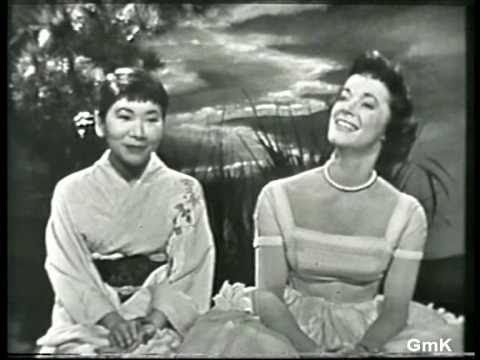 Gisele MacKenzie & Miyoshi Umeki:  Buttons & Bows duet in English & Japanese