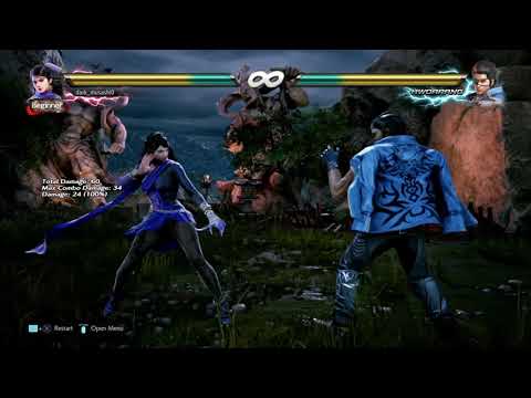 Tekken 7 (PS4) - Training with DLC Zafina