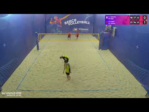 18:40 A. Zabuha / M. Kisil - O. Kulyk / O. Yurtov 16.01.2023 | Winners Beach Volleyball