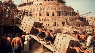 Como a Torre de Babel foi Construida -  O dia dia dos Pedreiros Construtores