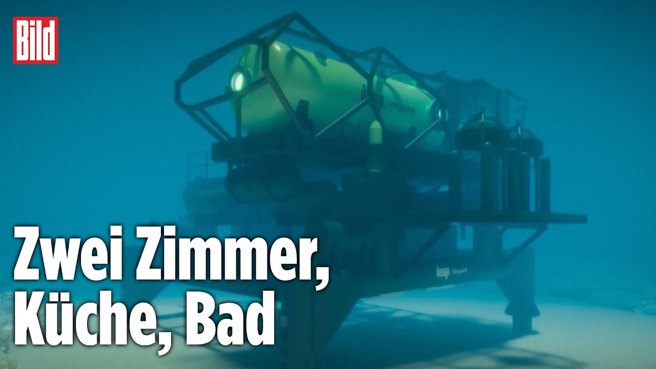 Neue Unterwasserbasis auf Meeresboden