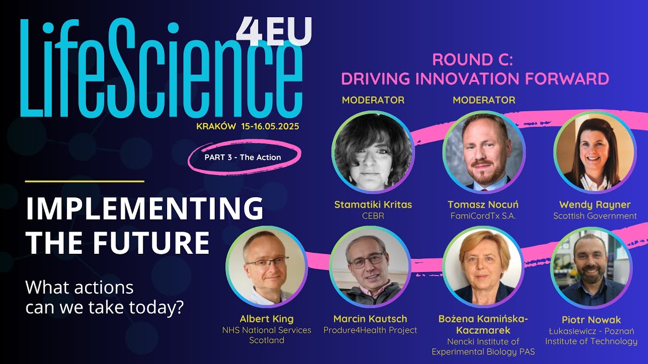 LifeScience4EU - Round C: Driving innovation forward (World Café type of session)