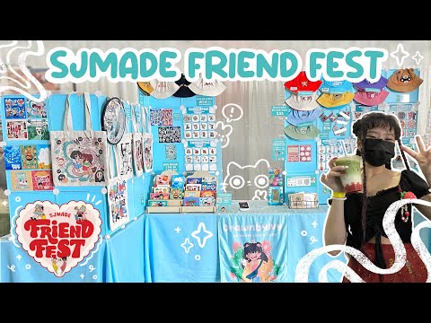 CRAFT FAIR VLOG ✧ SJMade Friend Fest | new venue + 275 vendors = less sales/money $$$? my thoughts