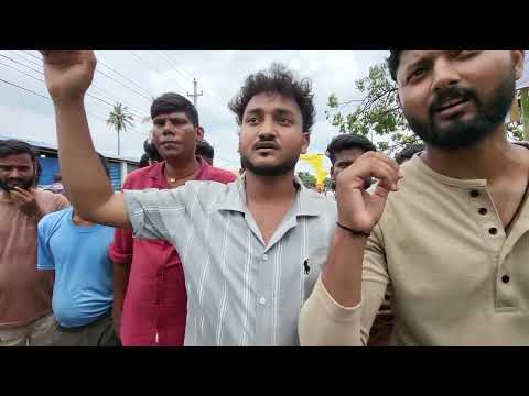बिहीबार जनकपुरधामको जिल्ला अदालत अगाडि विरोध प्रदर्शन एवम नाराबाजी