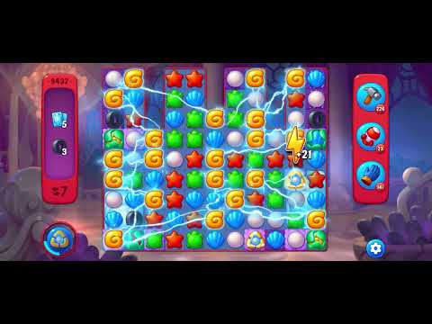 Fishdom Hard level 9432 no boosters フィッシュダム