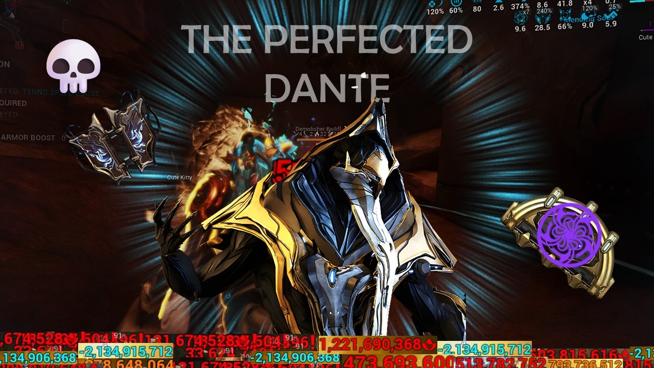 Dante Was NEVER Supposed To Do This In Warframe... | Irradiate Noctua DPS Dante Build