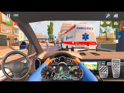 Taxi sim 2020 🚘🚁🚘l New Porsche Cayenne drive in city funny l android iOS gameplay