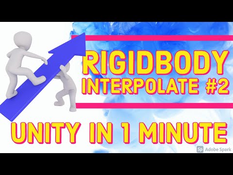 Rigidbody Interpolate #2 - unity in 1 minute