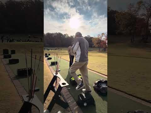 First golf lesson ever! 