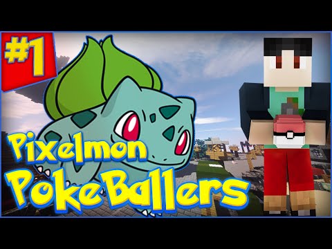 Minecraft Pixelmon 4.0.7 PokeBallers Region 1 - THROWBACK PIXELMON - Episode 1!