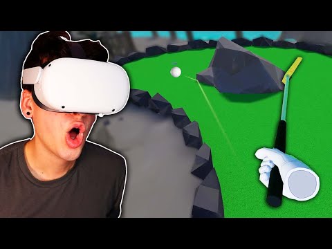 I'M A PRO VR MINI GOLFER! (Walkabout Mini Golf)