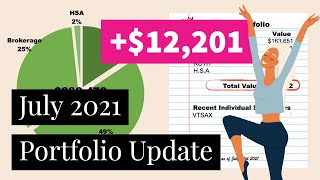 July 2021 Portfolio Update | Over $335,000! | Buying Land