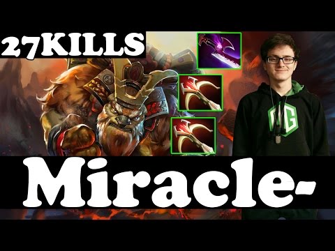 Miracle- 9000 MMR Plays Earthshaker With 2 Daedalus vol 12 - Ranked Gameplay - Dota 2