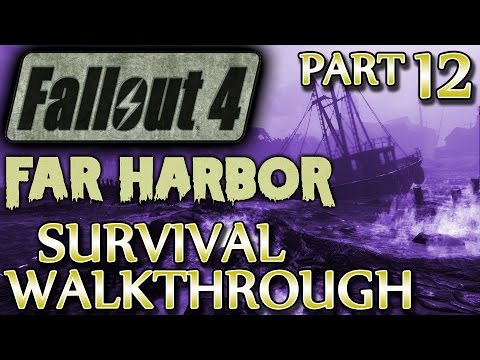 Ⓦ Fallout 4 Far Harbor DLC Walkthrough ▪ Part 12: Storage Drives, Launch Key [SURVIVAL]