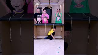 Exciting Rope Pulling Challenge, Who Is In The Most Pain? ! #Funnyfamily #Partygames