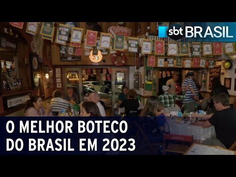 Bar de São Paulo é eleito o melhor boteco do Brasil em 2023 | SBT Brasil (08/07/23)