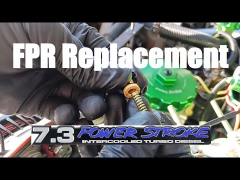Replacing FPR (Fuel Pressure Regulator) Housing/Spring on 7.3 Powerstroke