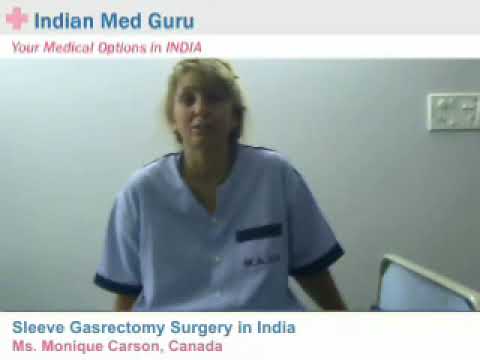 Weight loss surgery in India performed on Canadian Woman under superlative surgeons and physicians