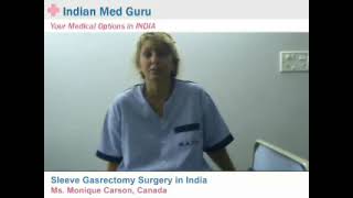 Ms. Monique Carson, Canada patient video testimonial India