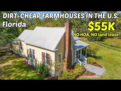 FLORIDA: Ultra-Cheap Houses with NO HOA or Land Lease That You Can Buy RIGHT NOW!