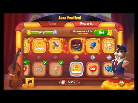 Fishdom 2021 - Season Adventure - Jazz Festival   #Playrix #Fishdom #gaming