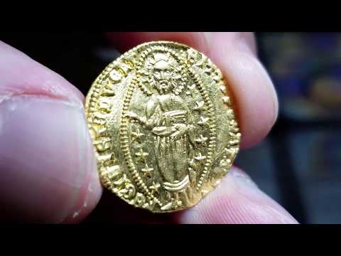 1423-1456 Uncirculated Gold Ducat of Doge Francesco Foscari of Venice
